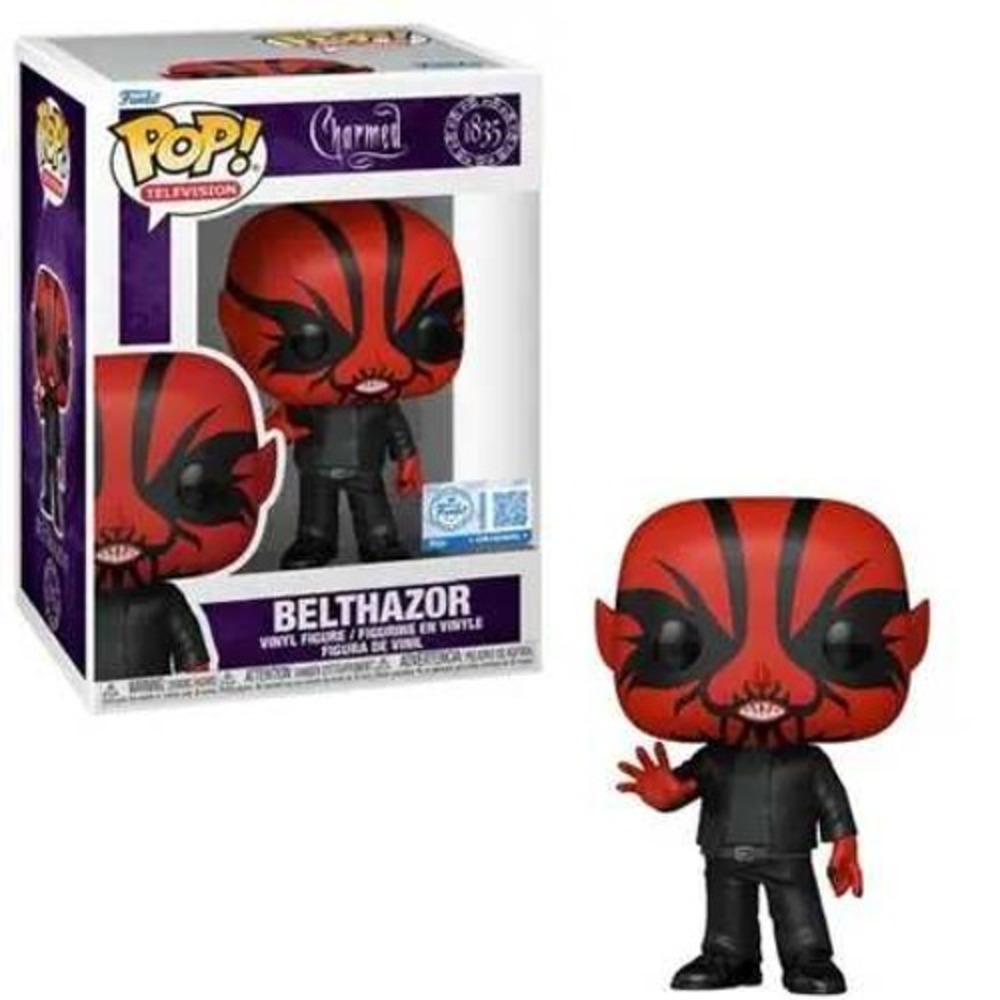 Funko Pop Charmed Belthazor 1835 Funko Shop Exclusive Vinyl Figure Red Black